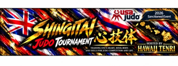 Hawaii Tenri Shingitai Judo Tournament, November 15, 2026