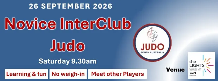 2026 JudoSA Novice InterClub Judo