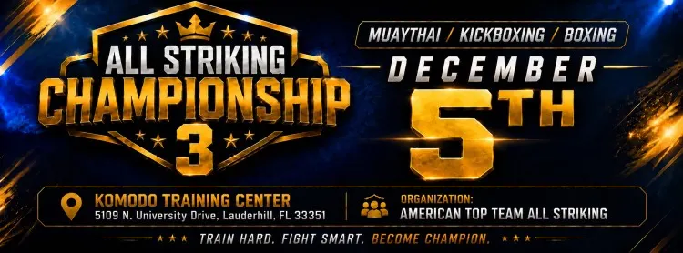 ALL STRIKING CHAMPIONSHIP 3