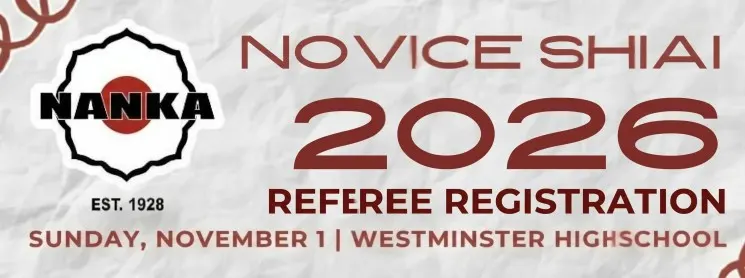 2026 Nanka Novice Tournament REFEREE REGISTRATION