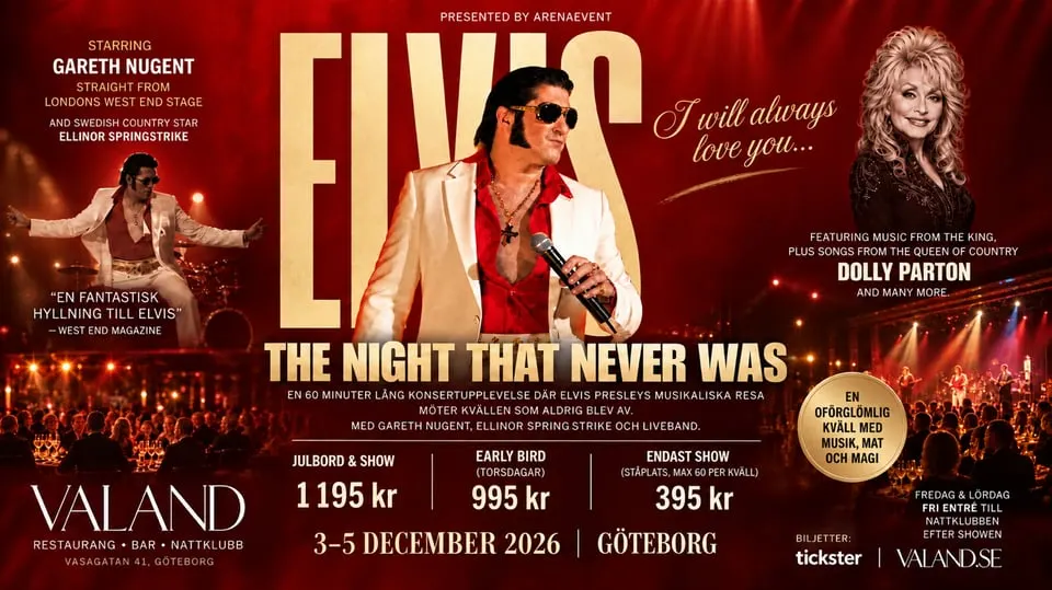 Christmas Dinner Show på Valand