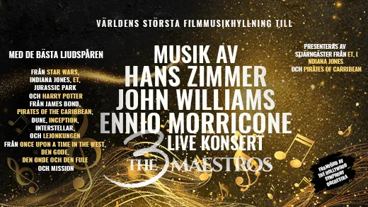 The music of Hans Zimmer, Williams & Morricone