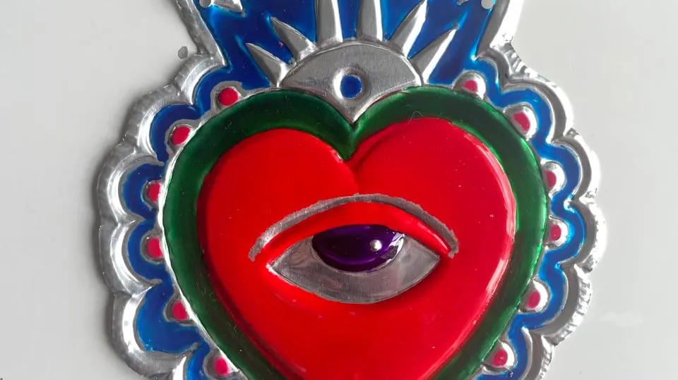 Metallprägling - Corazón de Milagrito
