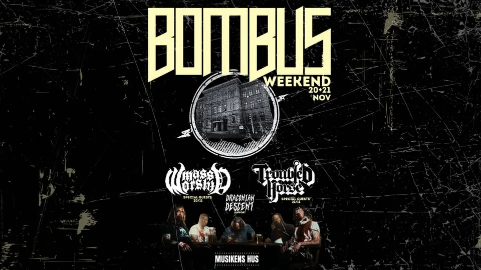BOMBUS WEEKEND FREDAG