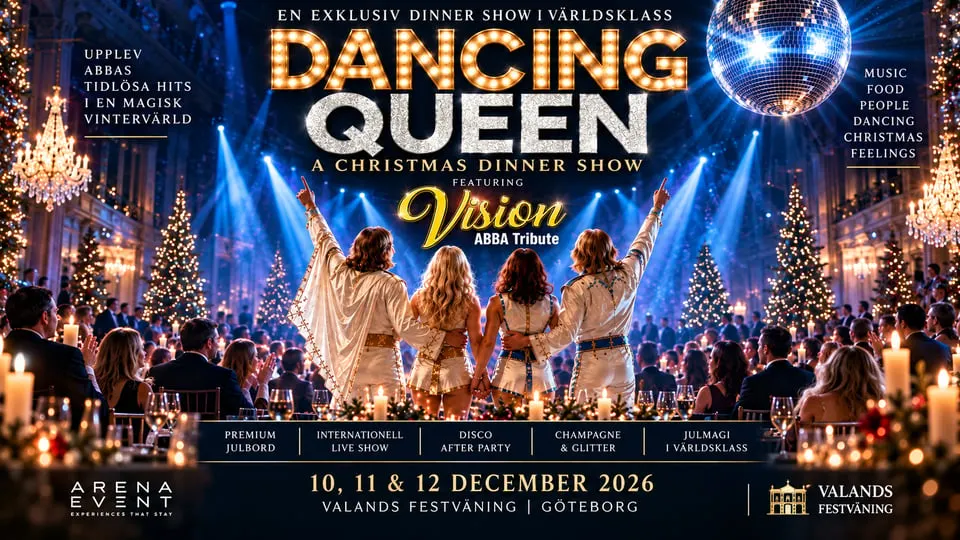 DANCING QUEEN – A CHRISTMAS DINNER SHOW