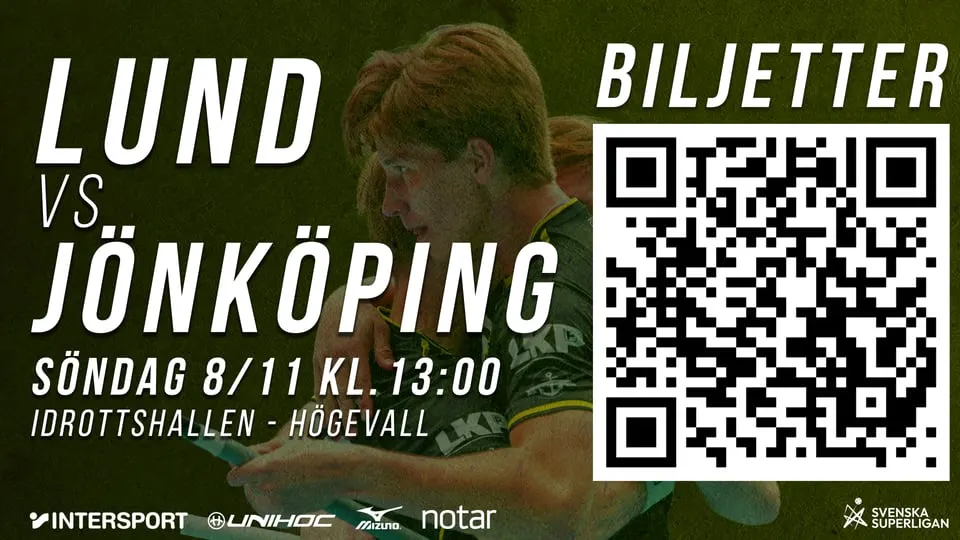 Svenska Superliga Herr: IBK Lund - Jönköping