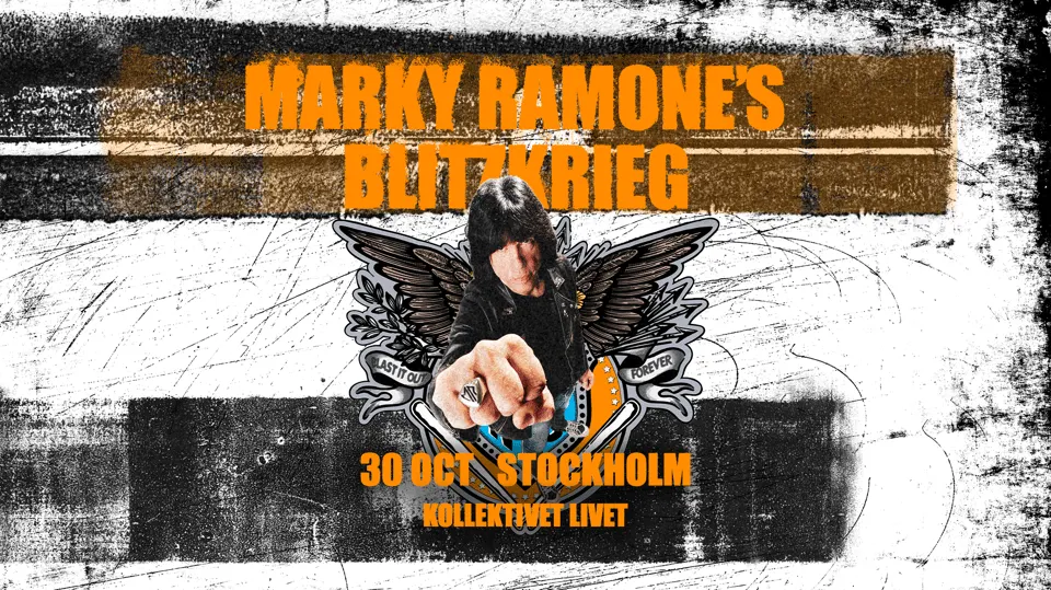 Marky Ramone's Blitzkrieg | Stockholm