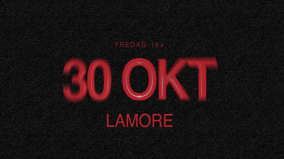 HALLOWEEN 30 OKTOBER