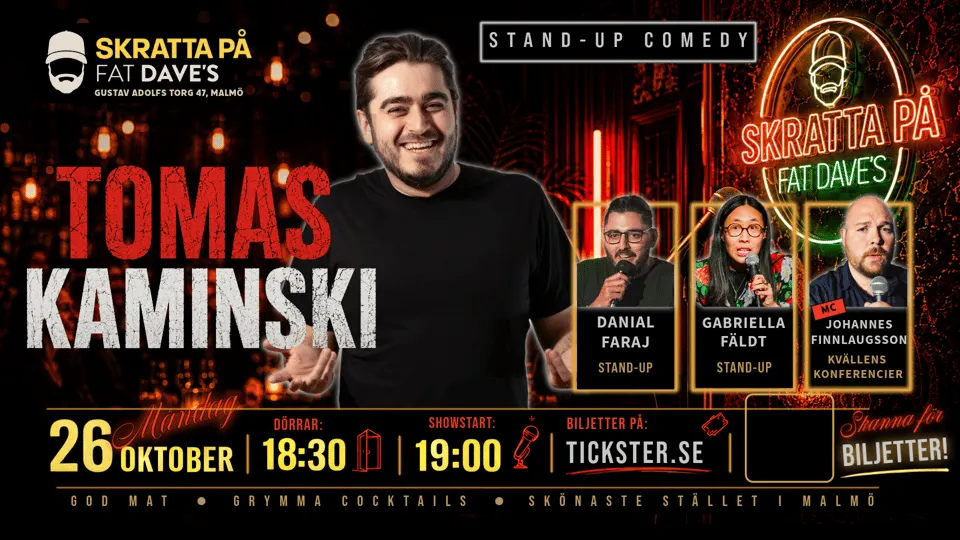 SKRATTA S02E16 - TOMAS KAMINSKI STANDUP