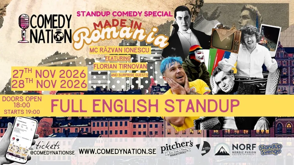 Made in Romania - English Standup Comedy