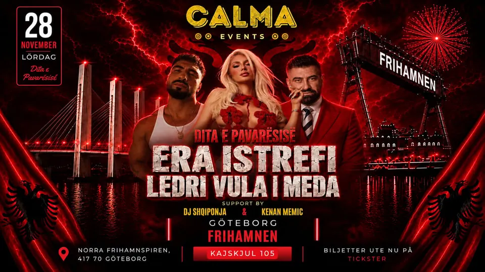 ERA ISTREFI - LEDRI VULA - MEDA LIVE ON STAGE 🇦🇱