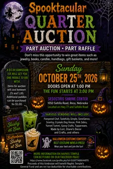 Quarter Auction - October Spooktacular