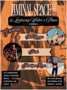 Liminal Space Lyrics & Larksong Writers Place Present: An Evening of Music, Writing & Conversation