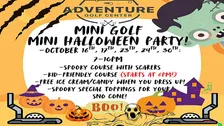 Mini Golf Mini Halloween Party