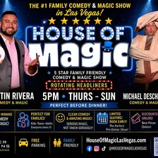 Vegas' #1 Family Friendly House Of Magic Show At Delirious Club
