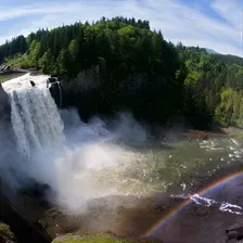 Seattle City and Snoqualmie Falls Half-Day Guided Tour 
