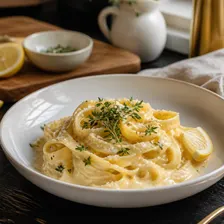 Handmade Pasta with Lemon Butter Sauce: Nashville