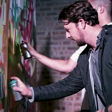 Spray Paint 'n Sip Street Art Workshop