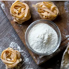 Handcut Fettuccine with Fresh Pesto - Sacramento