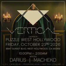 VERTICAL at Puzzle Nightclub West Hollywood