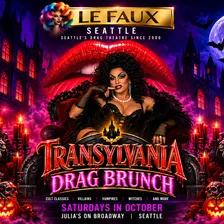 Transylvania Drag Brunch: Halloween Drag Show in Seattle