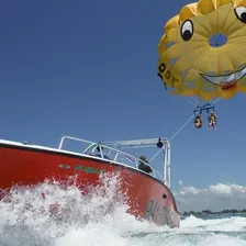 Parasailing Adventure above the Gulf of Mexico