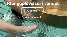 Undervisning i Odense: Klang i vandet - kursus modul 1 med Anne Viese d. 19. oktober