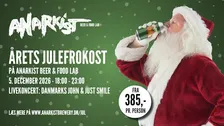 ÅRETS JULEFROKOST PÅ ANARKIST x Kong Volmer