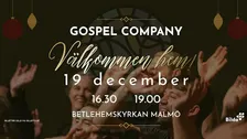 Välkommen hem - julkonsert med Gospel Company