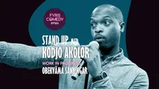 Fyris Comedy – Stand up med Kodjo Akolor - Work in Progress "Obekväma sanningar"