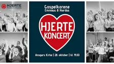 Hjertekoncert - Gospel for Hjerteforeningen med Emmaus & Nardus