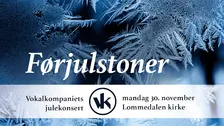 Vokalkompaniets julekonsert 2026 - Førjulstoner