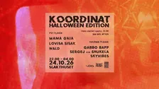 Koordinat Halloween / 3 Floors (techno, psy, hits)