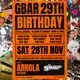GBar 29th Birthday