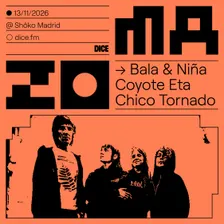 Bala & Niña Coyote Eta Chico Tornado en MAZO