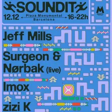 SOUNDIT: Jeff Mills, Surgeon & Nørbak (live), Imox +