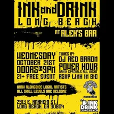 INK AND DRINK with DJ RED BARON