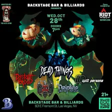 DEAD THINGS and SPECIAL GUESTS