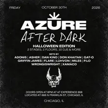 Azure Presents: Azure After Dark Halloween Edition 10/30