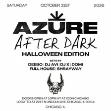 Azure Presents: Azure After Dark Halloween Edition 10/31