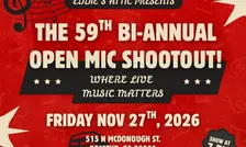 Eddie's Attic 59th Bi-Annual Open Mic Shootout