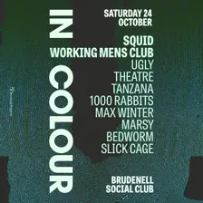 IN COLOUR - feat. Squid, Working Men's Club & more