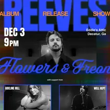Reeves Album Release Show w/ Adeline Hill + Well Kept