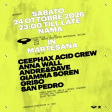 QUANDO at Nama w/ Ceephax Acid Crew + Anna Wall