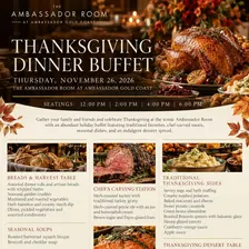 Thanksgiving Buffet