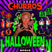 CHURROS CON CHOCOLATE - Halloween