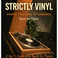 Strictly Vinyl free Thursdays  Autumn Winter DJ sessions