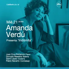 Amanda Verdú presenta Indómita