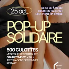 Pop-up solidaire Moodz