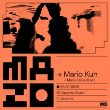 Mario Kun + Manu Oliva DJ Set en MAZO